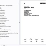 Liebherr Full PDF Repair Maintenance Service Manual