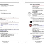 Liebherr A914 Litronic Original Operators Manual 12217717 2021