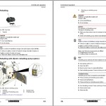 Liebherr A920 Litronic Original Operators Manual 12238465 2021