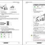 Liebherr L507 Original Operators Manual 12275595 2021