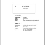 Liebherr L518-1664 Service Manual 12204903 2021