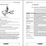 Liebherr LH150EC Litronic Gantry Original Operators Manual 71308 2021