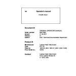 Liebherr PR716 Original Operators Manual 93517604 2021