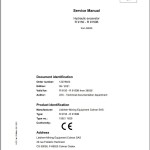 Liebherr R9150 R9150B Service Manual 12278462 09.2021