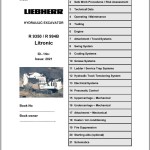 Liebherr R9350 R994B Litronic Service Manual 06.2021
