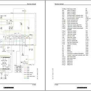 Liebherr R9350 Service Manual 11212899 12.2021
