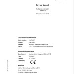 Liebherr R9350E Service Manual 10070007 06.2021