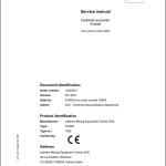 Liebherr R9400 Service Manual 12225031 09.2021