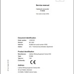 Liebherr R9600 Service Manual 12256108 06.2021
