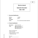 Liebherr R966 R970 R976 R980 Service Manual 11692893 02.2022