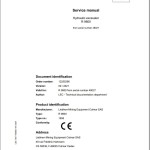 Liebherr R9800 Service Manual 12255296 09.2021