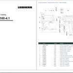 Liebherr LTM 1100-4.1 063350 Spare Parts Catalog