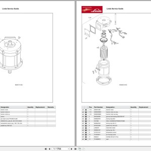 Linde A5222-01 Parts Catalog 2023