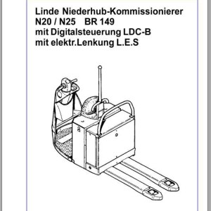 Linde BR149 N20 N25 Service Training Manual DE
