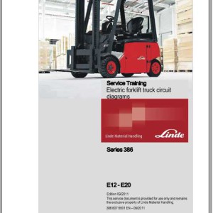 Linde E12 E20 Electrical and Hydraulic Diagrams