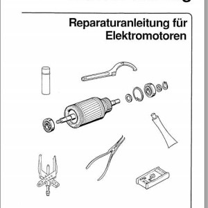 Linde Electric Motors Service Training Manual DE