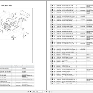 Linde H100 H120 H140 H150 H160 H180 Tier 4 Tier 5 Parts Catalog 2023