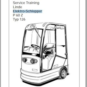 Linde Type 126 P60Z Service Training Manual DE