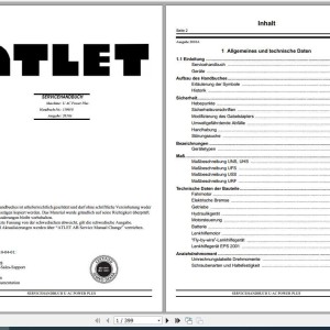Linde U AC Power Plus Service Manual DE