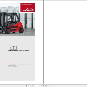 Linde H50-03 H60-03 H70-03 H80-03 Electrical Hydraulic Diagram