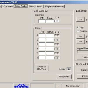 Linde Keypad Version 2.05