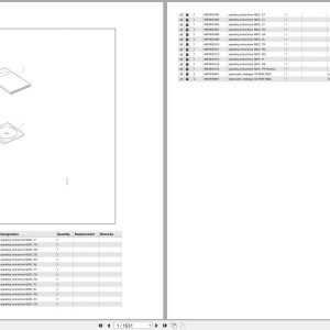 Linde V Series V4587-01 Parts Catalog PDF