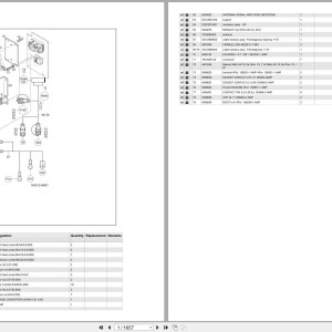 Linde V Series V5212-01 Parts Catalog PDF