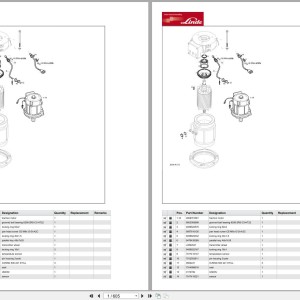 Linde V Series V5214-01 Parts Catalog PDF