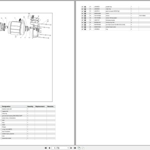 Linde V Series V5215-01 Parts Catalog PDF