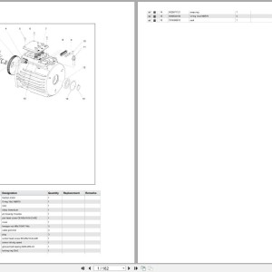 Linde W Series W1191-01 P60-01 P80-01 W08-01 Parts Catalog PDF