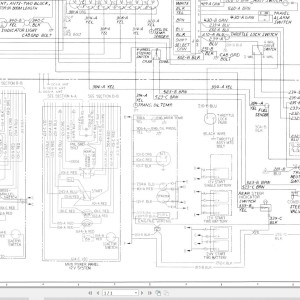 Link-Belt HSP-8015 Electrical and Hydraulic Diagram