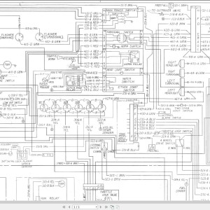 Link-Belt HSP-8033 Electrical and Hydraulic Diagram