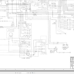 Link-Belt HSP-8033XL Hydraulic and Electric Diagrams