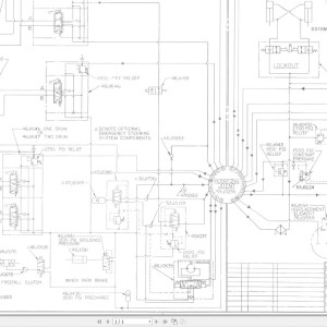 Link-Belt HSP-8035XL Hydraulic and Electric Diagrams