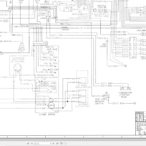 Link-Belt HSP-8040 Hydraulic and Electric Diagrams