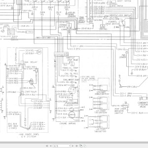 Link-Belt HSP-8044 Electrical and Hydraulic Diagram