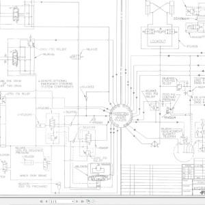 Link-Belt HSP-8050 Electrical and Hydraulic Diagram