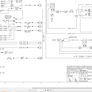 Link-Belt HTC-1040 Hydraulic and Electrical Diagrams