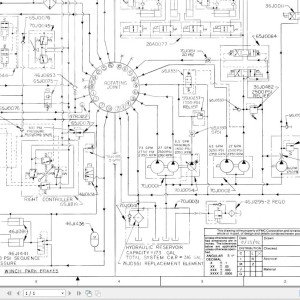 Link-Belt HTC-1170 Hydraulic and Electrical Diagrams