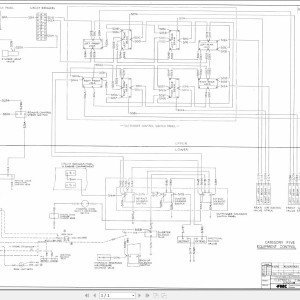 Link-Belt HTC-14 Hydraulic and Electric Diagrams