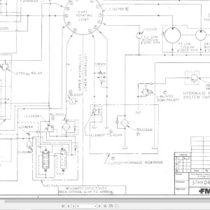 Link-Belt HTC-30 Hydraulic and Electric Diagrams