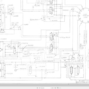 Link-Belt HTC-35 Hydraulic and Electric Diagrams