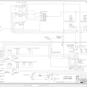 Link-Belt HTC-45W Hydraulic and Electric Diagrams