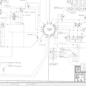 Link-Belt HTC-814XL Electrical and Hydraulic Diagram