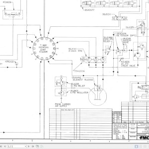 Link-Belt HTC-822S Hydraulic and Electrical Diagrams