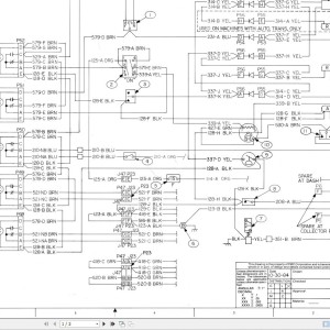 Link-Belt HTC-825 Hydraulic and Electrical Diagrams