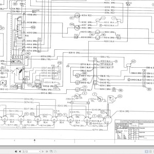 Link-Belt HTC-835 Electrical and Hydraulic Diagram