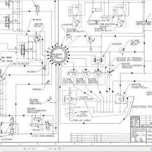 Link-Belt HTC-860 Hydraulic and Electrical Diagrams