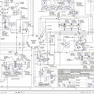 Link-Belt HTC-86110 Electrical and Hydraulic Diagram