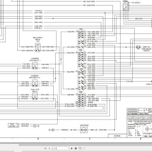 Link-Belt HTC-8640SL Electrical and Hydraulic Diagram